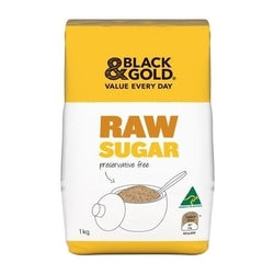 Black & Gold Raw Sugar 1kg