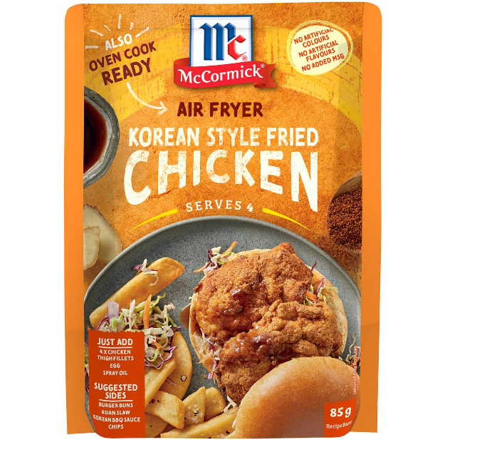 McCormick Korean Style Fried Chicken Coating Mix