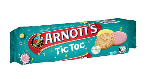 Arnott's Iced Tic Toc Biscuits Biscuits 250g