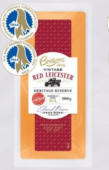 Brownes Cheese Red Leicester 200g