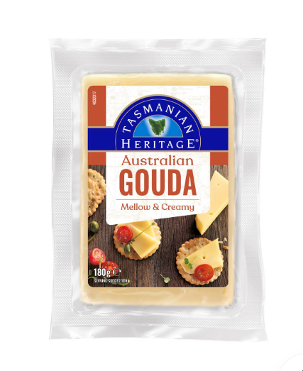 Tasmanian Heritage Cheese Australian Gouda 180g