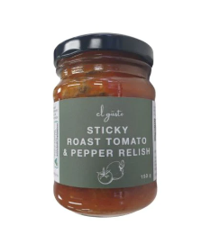 El Gusto Sticky Roast Tomato & Pepper Relish 150gm