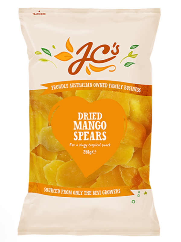 #JC Nuts Mango Dried 250g