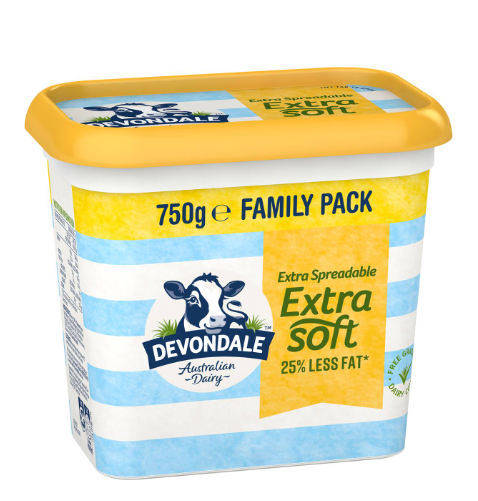 Devondale Extra Soft Butter Blend 750g