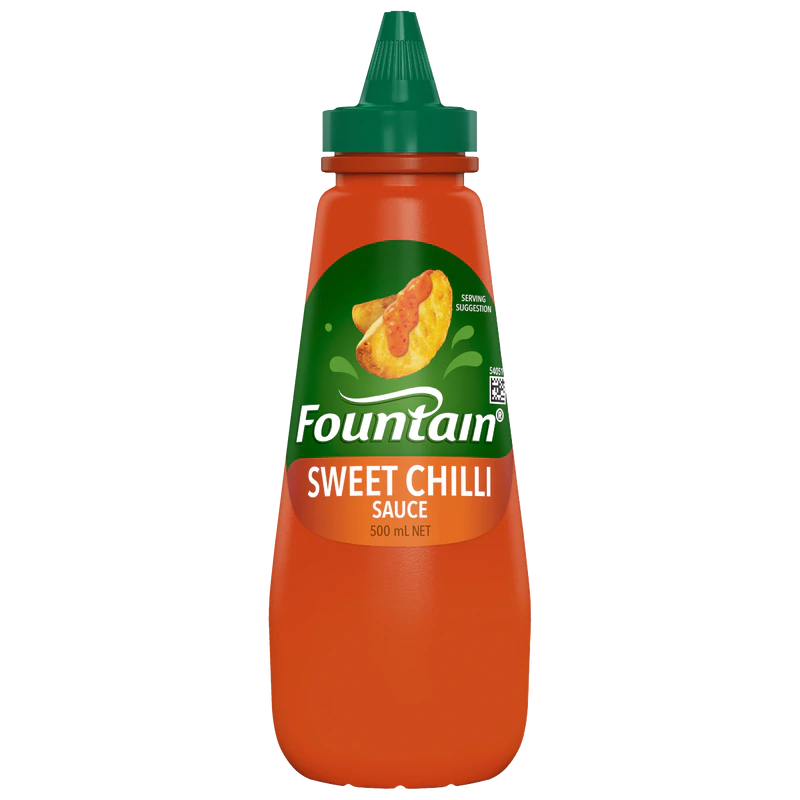 Fountain Squeezy Sauce Sweet Chilli 500ml