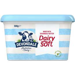 Devondale Dairy Soft Butter 500g