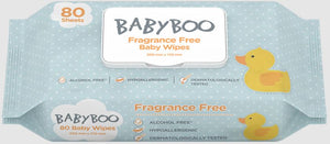 Baby Boo Unscented Baby Wipes 80pk