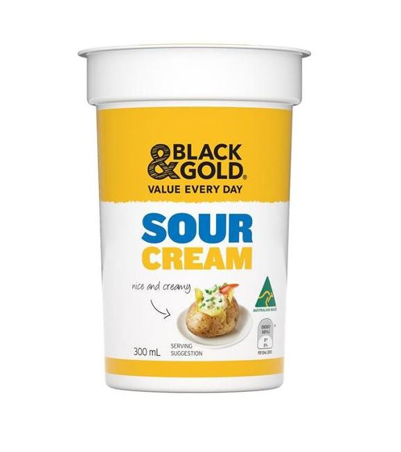 Black & Gold Sour Cream 300ml