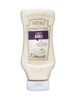 Heinz Garlic Aioli Squeezy 500ml