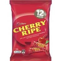 Cadbury Cherry Ripe Share Pack 180g 12 pk