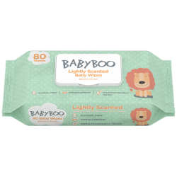 Baby Boo Lightly Scented Baby Wipes 80pk