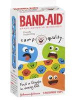 Band Aid Camp Quality 15 Pack