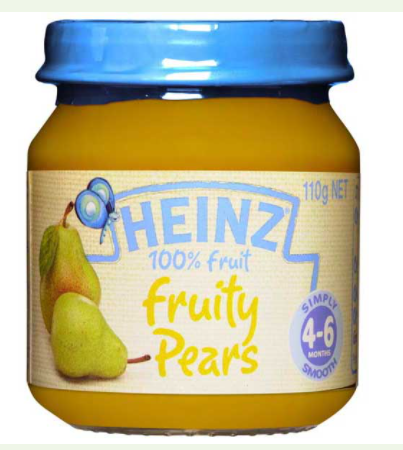 Heinz Fruity Pears 110g