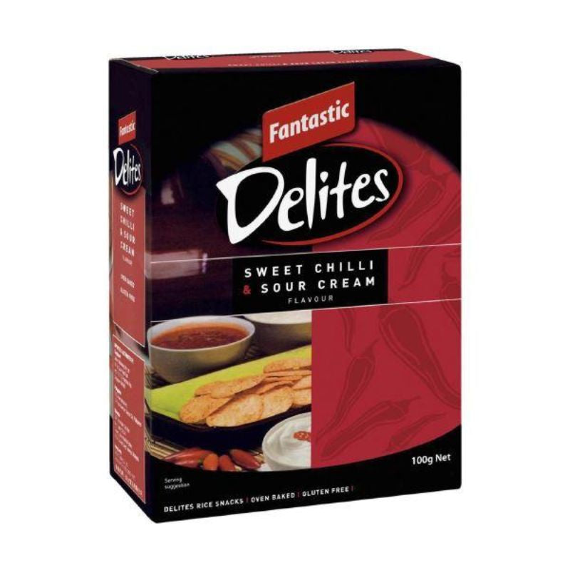 Fantastic Delites Sweet Chilli & Sour Cream 100g