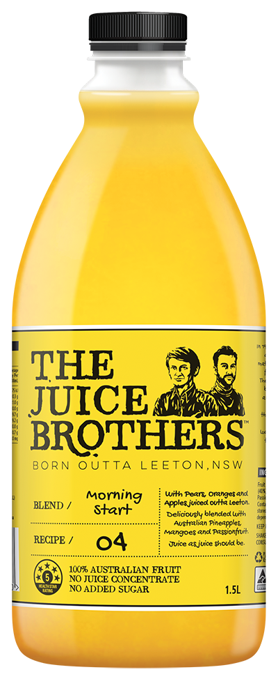 Juice Brothers Morning Start  Orange Pear Apple Mango Juice 1L