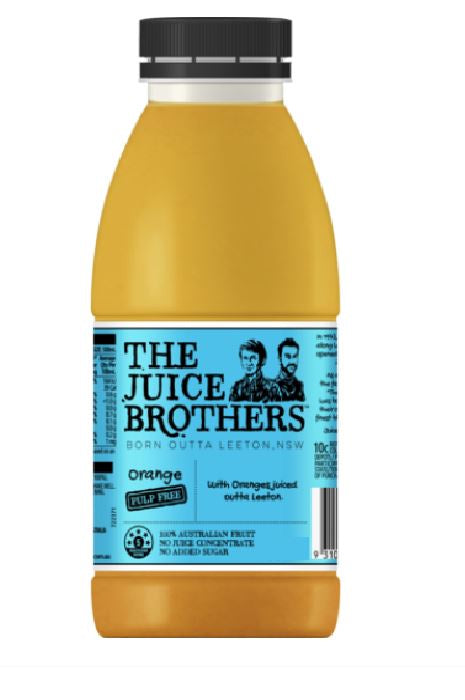 Juice Brothers Orange Juice Pulp Free 1L