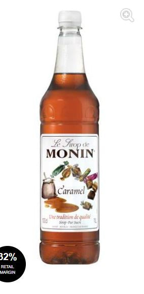 Monin Caramel Syrup - 1L