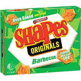 Arnotts Shapes - Original BBQ 175g