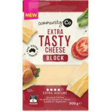 Community Co Extra Tasty Cheese Block - 500g