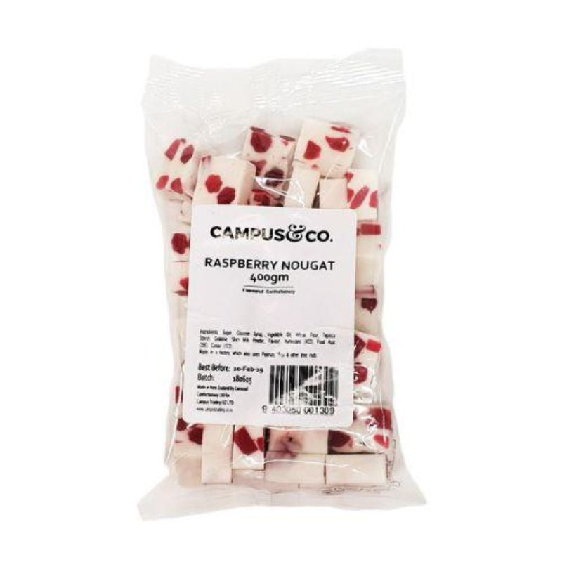 Campus & Co Raspberry Nougat 400g