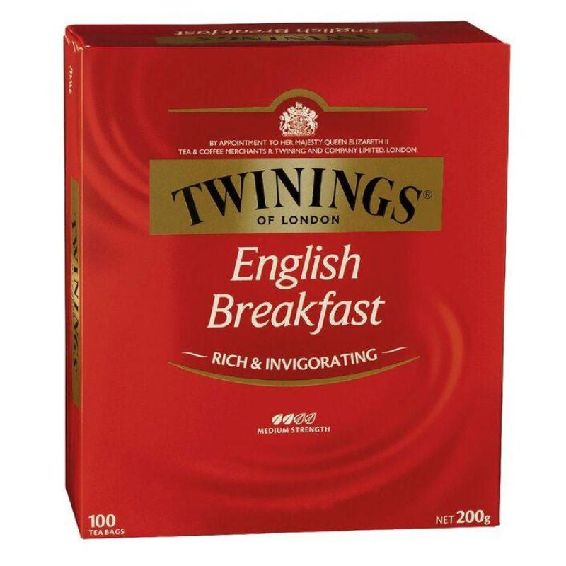 Twinings Tea Bags - English Breakfast 100bags