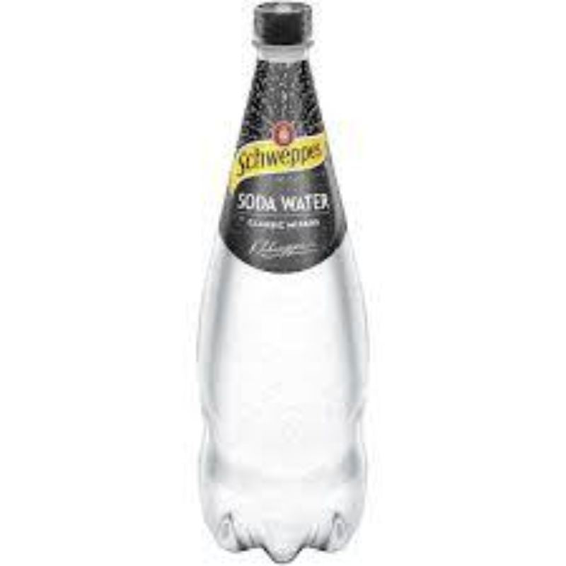 Schweppes Soda Water 1.1L