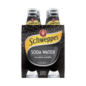 Schweppes 4 x 300ml - Soda Water