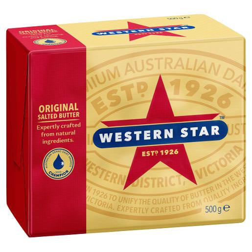 Western Star Butter Block 500g