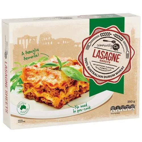 Community Co Lasagna Noodles #100 250g