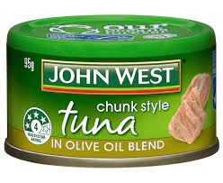 John West Tuna Chunks 95g - Olive Oil Blend*