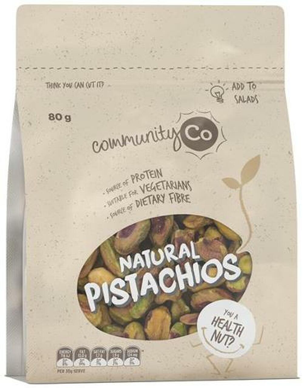 Community Co Pistachio Raw 80g