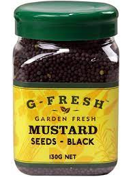 G Fresh Mustard Seeds Black 130g