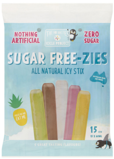 The No Nasties S/Free Icy Stix 15pk