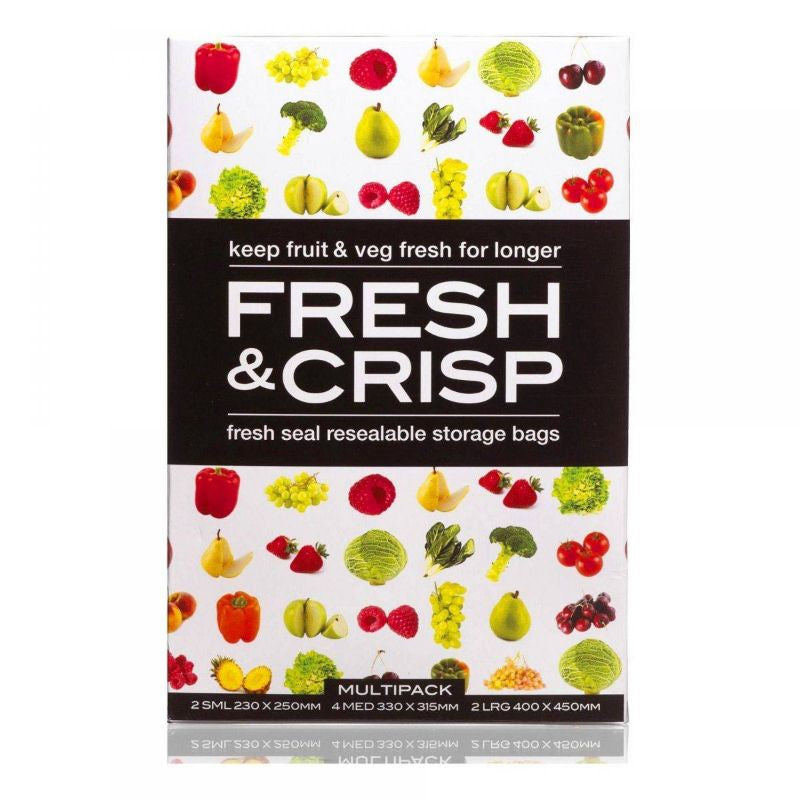 Fresh Crisp Bags Multi Pack, 8pk