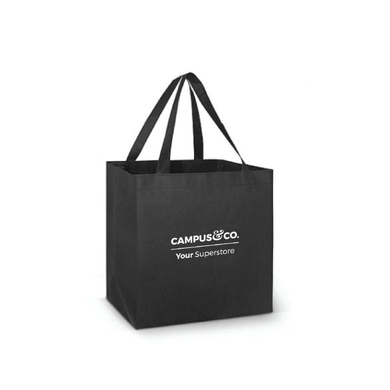 Campus & Co Reusable Bag 33W x 22D x 35H Black