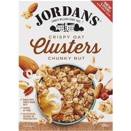 Jordans Crispy Oat Clusters Chunky Nut 500g