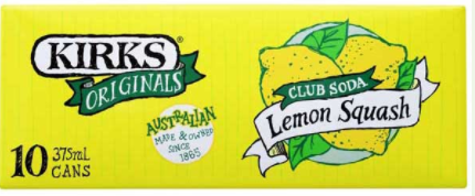 Kirks Lemon 10 x 375ml