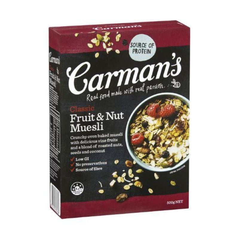 Carmans Classic Fruit Muesli 500g