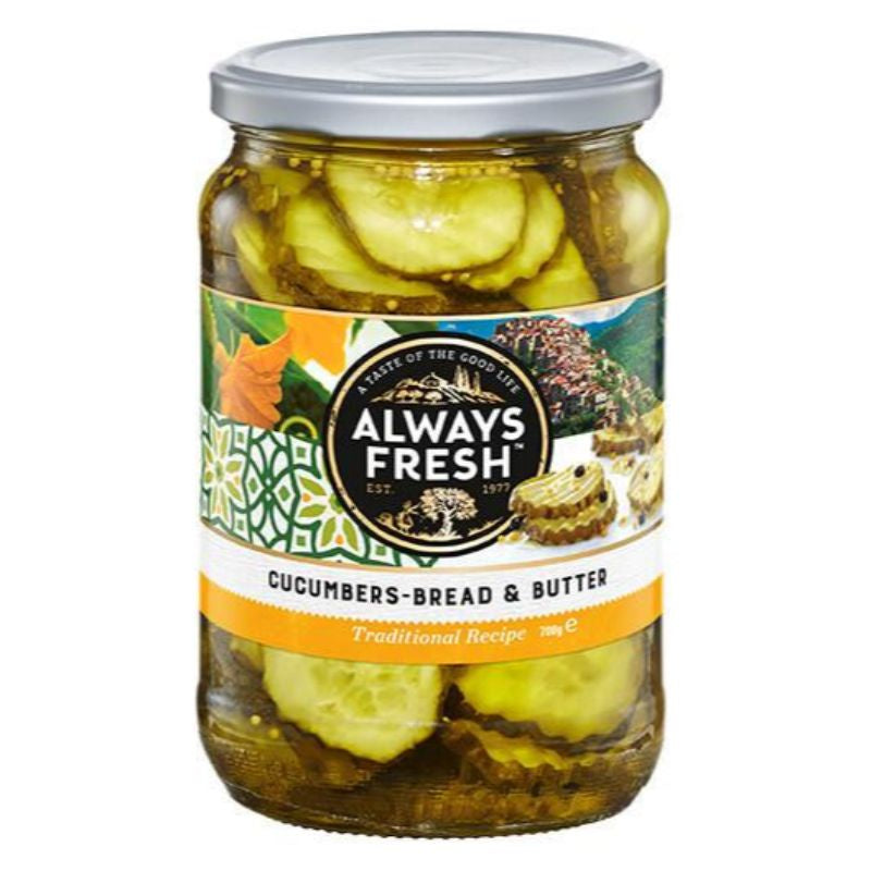 Always Fresh Bread & Butter Pickles 700g