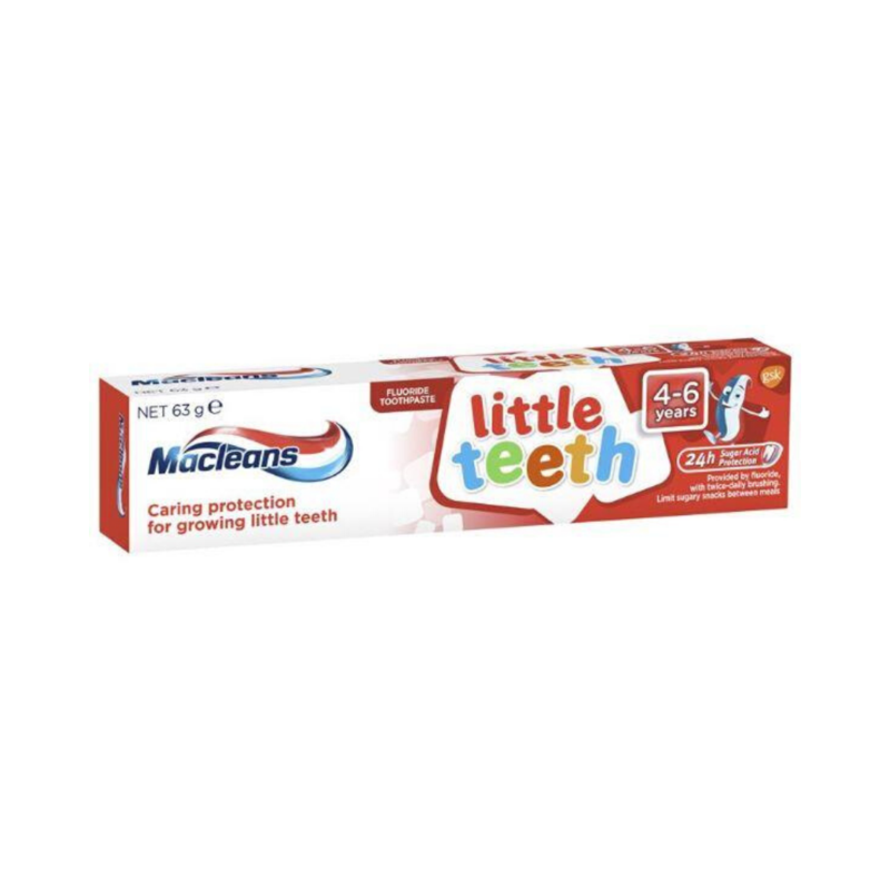 Macleans Kids Toothpaste Little Teeth 4-6 Years 63g