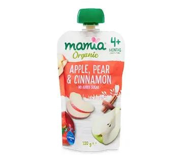 Mamia Apple Pear & Cinnamon 120g