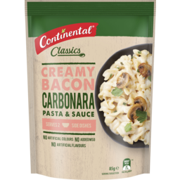 Continental Pasta Sauce - Creamy Bacon Carbonara 85g