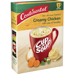 Continental Cup A Soup 2 Serves - Creamy Chicken with Noodles