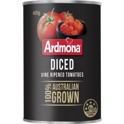 Ardmona Diced Vine Ripened Tomatoes 400gm