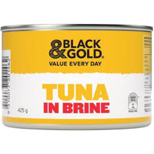 Black & Gold Tuna in Brine 425g