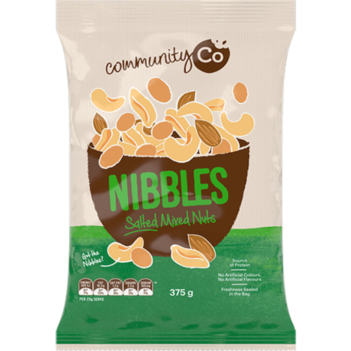 Community Co Salted Mixed Nuts 375g