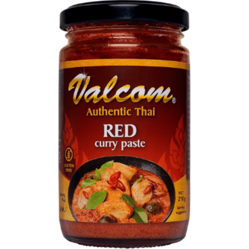 Valcom Red Curry Paste 210g