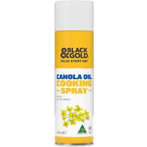 Black & Gold Canola Oil Spray 400gm