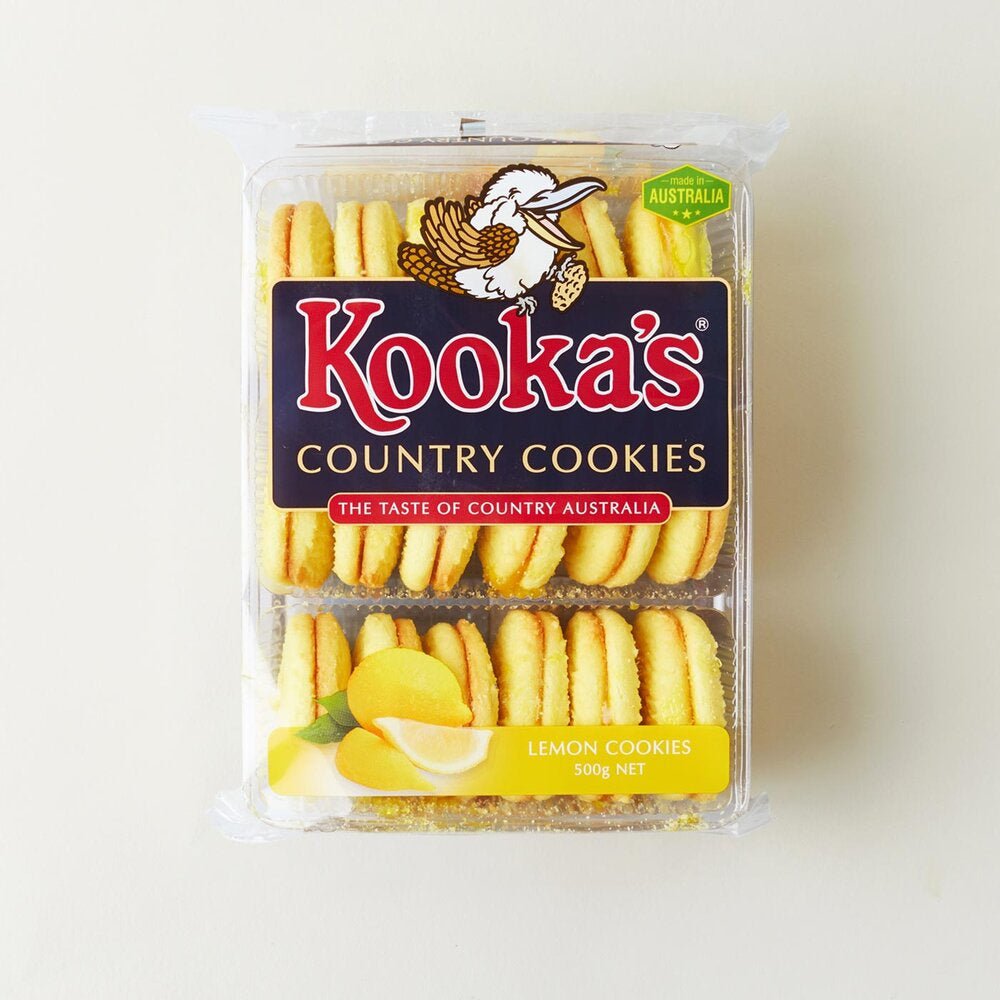 Kooka's Country Cookies Lemon 12pk