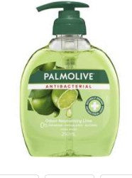 Palmolive 250ml Liquid Hand Wash Pump Antibacterial - Lime